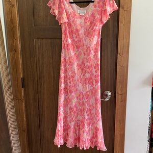 Vintage Chadwick’s 100% Silk Floral Dress